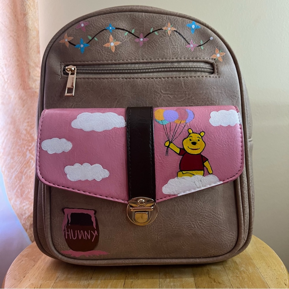 Custom Winnie The Pooh Backpack